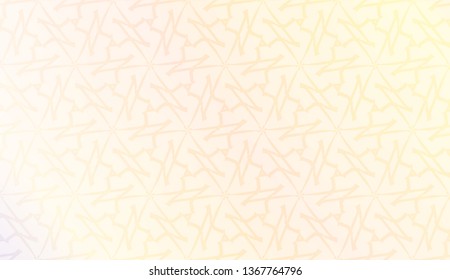 Vector template with Modern geometrical abstract pattern. Gradient color.