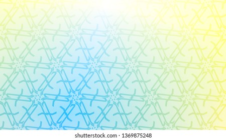 Vector template with Modern geometrical abstract pattern. Gradient color.