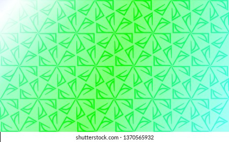Vector template with Modern geometrical abstract pattern. Gradient color.