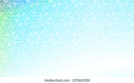 Vector template with Modern geometrical abstract pattern. Gradient color.