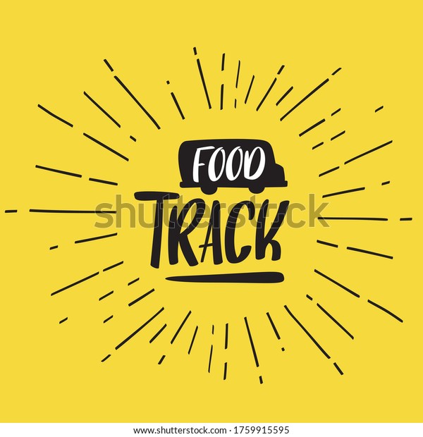 vector\
template on fast food theme with food\
track