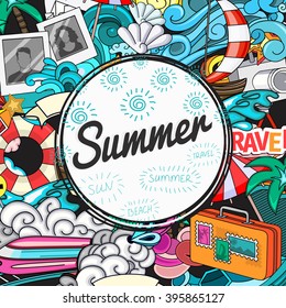 Vector template photo frame or card for your picture. Insert your picture or text. Scrapbook concept. Design photo frame. Decorative template for baby, family or memories. Vector illustration.