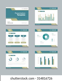 Vector template presentation slides background design.info graphs and charts . slides design.flat style.