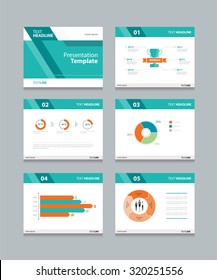 Vector template presentation slides background design.info graphs and charts . slides design.flat style.