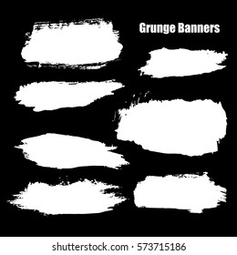 vector template set of grunge banners abstract  backgrounds for promotion