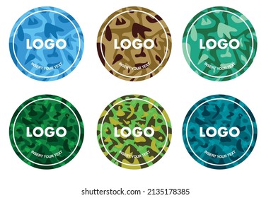 Vector Template Set: Insert Your Logo Here