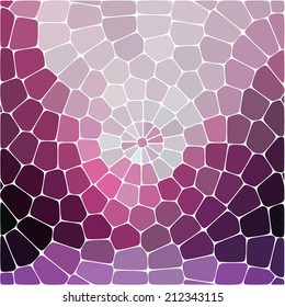 Vector template spiral, geometric flower. Abstract template, bright flowers backdrop