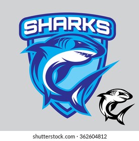 5,496 Shark Logo Sport Images, Stock Photos & Vectors | Shutterstock