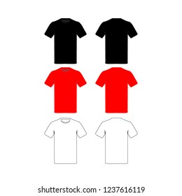 vector template t shirt