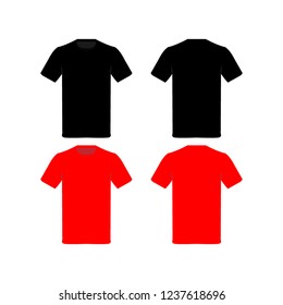 vector template t shirt catton