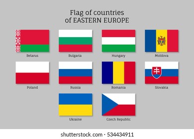 Vector template of Ukraine flag on metallic pole. Waving flag of Ukrainian on flagstaff- country symbol. Isolated illustration on white background. 3d icons with blue and yellow colors.