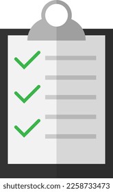 Vector template to write. Task list to do. Planning and requirements. Sheets with clips. Vector template to write. Planning and requirements. 