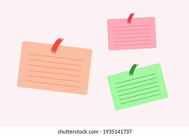 Vector template for writing message walls