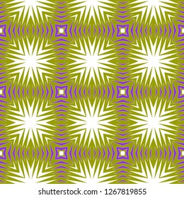 vector template with zigzag lines. Creative illustration. Design for your business, scrapbooking. Purple color.