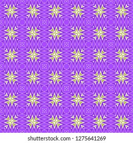 vector template with zigzag lines. Creative illustration. Design for your business, scrapbooking. Purple color.