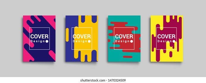 Vector templates for cover, catalog, brochure, poster, book, banners, flyers, presentations and reports. Abstract modern background.