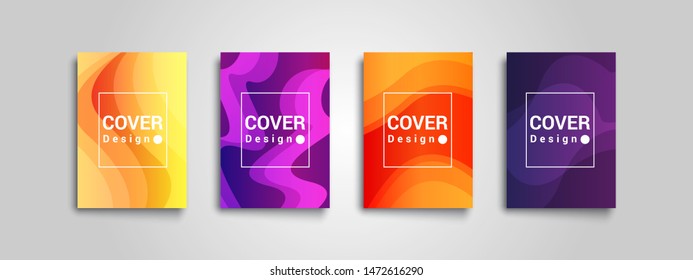 Vector templates for cover, catalog, brochure, poster, book, banners, flyers, presentations and reports. Abstract modern background. 