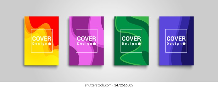 Vector templates for cover, catalog, brochure, poster, book, banners, flyers, presentations and reports. Abstract modern background. 