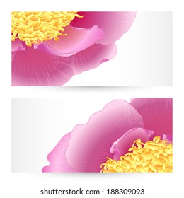 Vector templates flowers graphic designs. Birthday or invitation card.