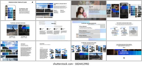 Vector templates for website design, presentations, portfolio. Templates for presentation slides, flyer, leaflet, brochure cover. Corporate business identity style for any purposes. Business template.