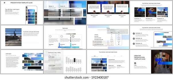 Vector templates for website design, presentations, portfolio. Templates for presentation slides, flyer, leaflet, brochure cover. Corporate business identity style for any purposes. Business template.
