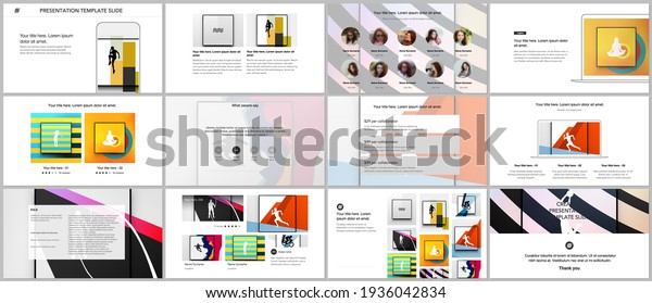 Vector templates for website design,\
presentations, portfolio. Templates for presentation slides,\
leaflet, brochure cover, report. Abstract colored sport backgrounds\
for sport event, fitness\
design.