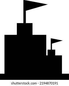 vector temple icon illustration on white background..eps
