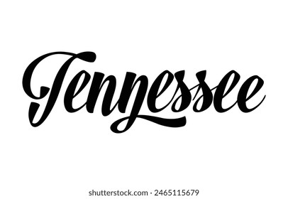 Vector Tennessee text typography design for tshirt hoodie baseball cap jacket and other uses vector	
