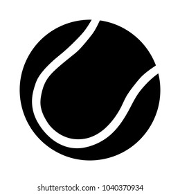 vector tennis ball