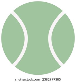 Vector tennis ball closeup isolated on white background.