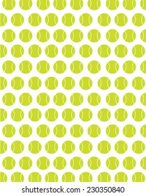 Vector Tennis Ball Wallpaper 