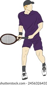 vector tennis players, clip art, racquet, design, graphic, cartoon, court, tennis, illustration, racket 