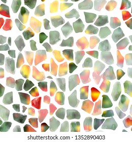Vector terrazzo pattern. Abtract art ornament floor