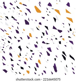 vector terrazzo pattern illustrator Marble Stone Background. Mosaic Venetian Granite Design. Terrazzo Floor Quartz Material. Glass Art Print