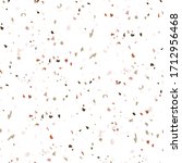 Vector terrazzo seamless pattern. Abstract textured background done from real broken small tile chips. Modern stone color pastel marble wallpaper for print and web.