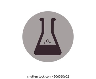 Vector test tube icon