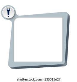 vector text box for any text and spanner