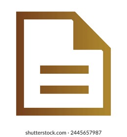 Vector text file vector icon flat design style.