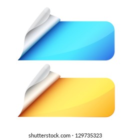 vector text labels