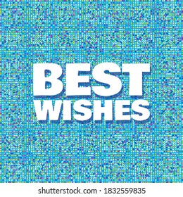  vector text on colorful background. 