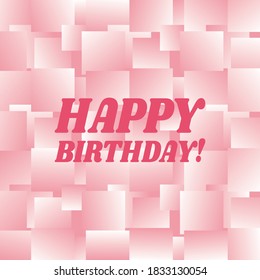  vector text on colorful background. 