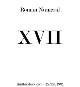 vector text roman numeral symbol art