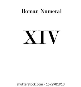 vector text roman numeral symbol art