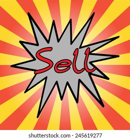 vector text of sale discount price 