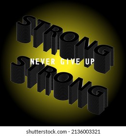 vector text slogan geometric images stylish design