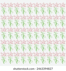 A vector textile pattern design
