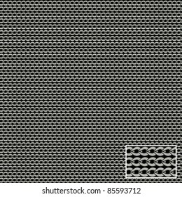 Vector textile pattern - seamless background with piece of detail