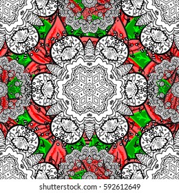 Vector textile print for bed linen, jacket, package design, fabric and fashion concepts. Seamless pattern with flowers. Floral watercolor seamless background.
