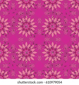 Vector textile print for bed linen, jacket, package design, fabric and fashion concepts. Seamless pattern with flowers. Floral watercolor seamless background.