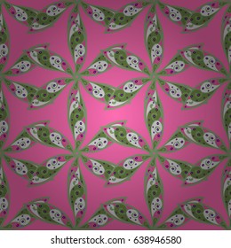 Vector textile print for bed linen, jacket, package design, fabric and fashion concepts. Seamless pattern with blue and pink flowers. Floral watercolor seamless background.